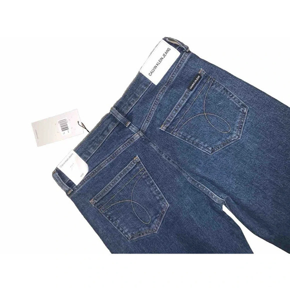 calvin klein 90s Low Rise Straight Jean Size 30 casual denim fall classic $200 - Picture 7 of 7